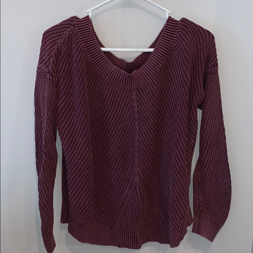 Distressed oversized Sweater